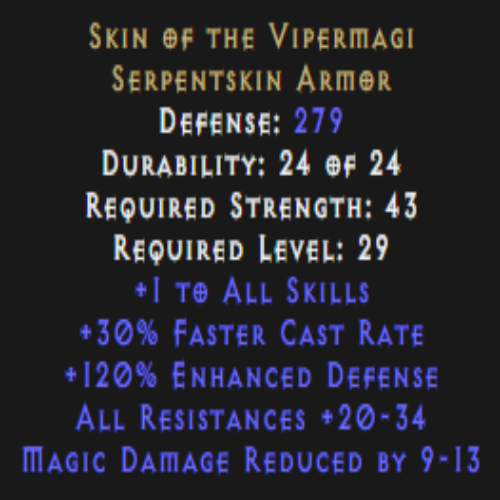 Skin of the Vipermagi Description