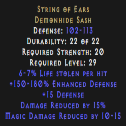 String of Ears 15% DR Description