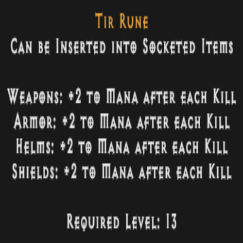 Tir Rune Description