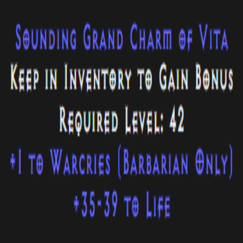Barbarian Warcries Skiller 35-39 Life Description