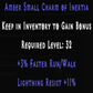 Amber Small Charm of Inertia +3% FRW +11% Lightning Resist