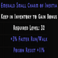 Emerald Small Charm of Inertia +3% FRW +11% Poison Resist