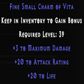 Fine Small Charm of Vita +3 Maximum Damage +20 AR +20 Life