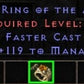 Bahamut's Ring of The Apprentice 10 FCR 119 MANA