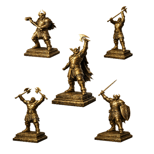 Colossal Ancient Statues Pack D2RGEAR