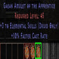Gaean Amulet of The Apprentice