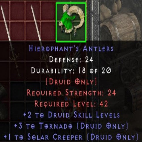 +5 Tornado Heirophant's Antlers