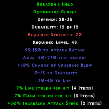 Buy D2R Horazon's Splendor | Diablo 2 Resurrected (D2R) Item Shop - D2RGEAR