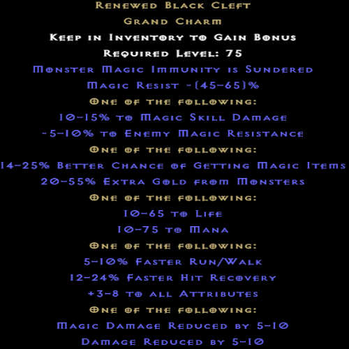 RenewedBlackCleftitemdescriptionD2RGEAR