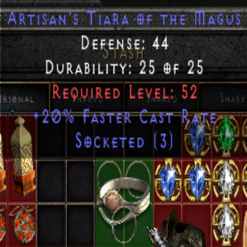 Artisan's Tiara of The Magus 3os 20 FCR
