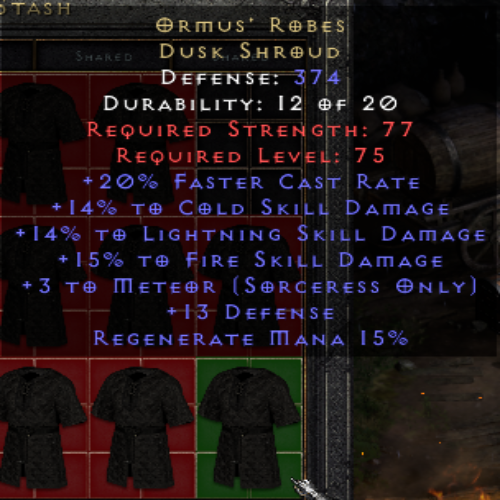 Ormus' Robes - Meteor