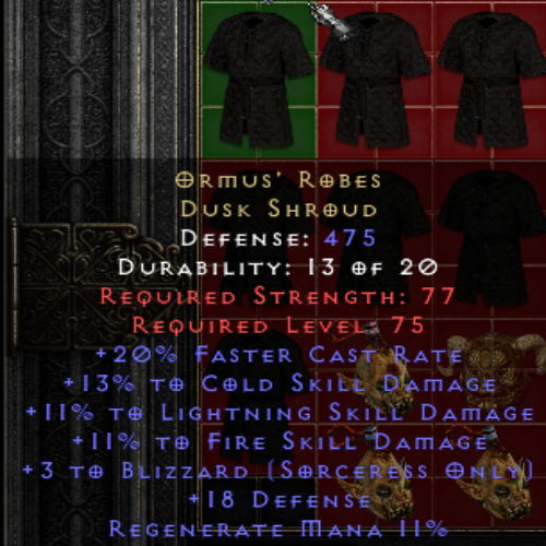 Ormus' Robes - Blizzard #3