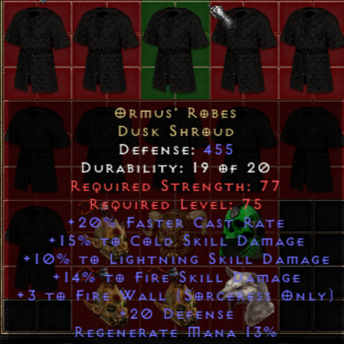 Ormus' Robes - Fire Wall #2