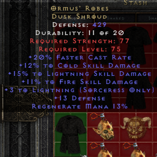 Ormus' Robes - Lightning #2