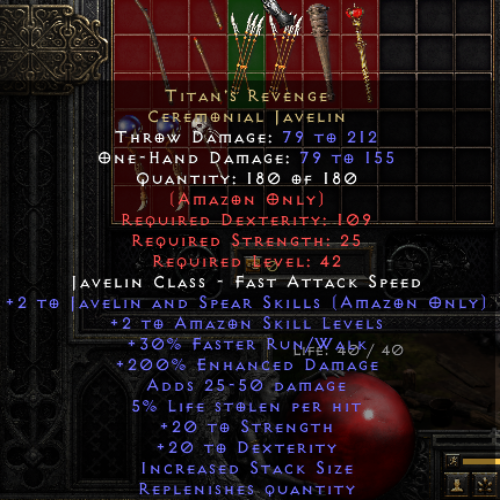 Titan's Revenge 200 ED 5 LS