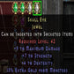 Skull Eye 9 MAX DMG 7 STR 4 DEX 15 EG