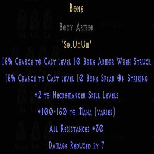 Bone Rune Pack