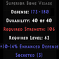 Bone Visage 10-14% ED 3 Sockets