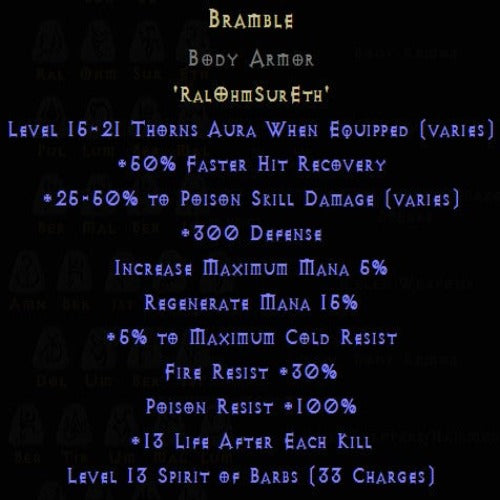 Bramble Rune Pack