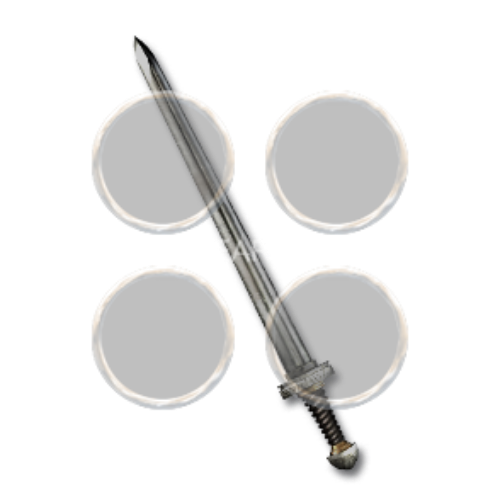 Broad Sword 4 Sockets