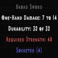 Broad Sword 4 Sockets