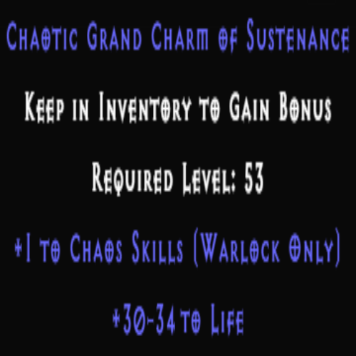 chaotic 30 34 item description D2RGEAR