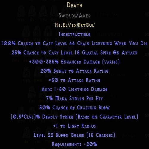 Death Rune Pack