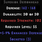 Demonhead 5-9% ED 3 Sockets