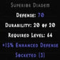 Diadem 3 Sockets 15% ED