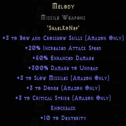 Melody Rune Pack