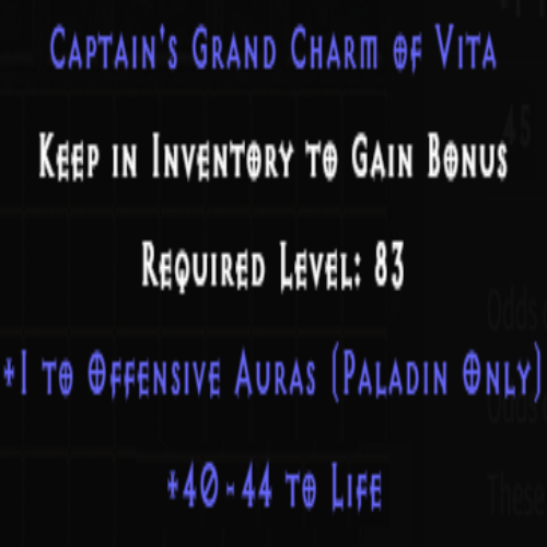 Paladin Offensive Skiller 40-44 Life