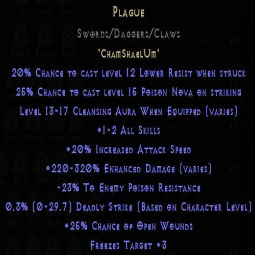 Plague Rune Pack
