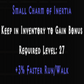 Small Charm of Inertia +3% Faster Run/Walk (Quantity: 10)