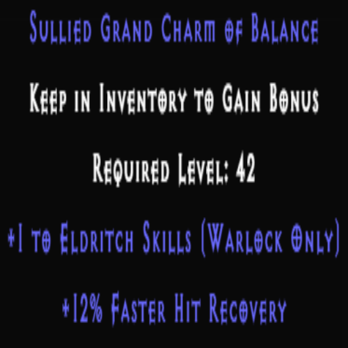 Warlock Eldritch Skiller 12% FHR Description