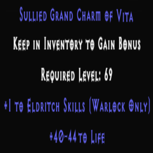 Warlock Eldritch Skiller 40-44 Life