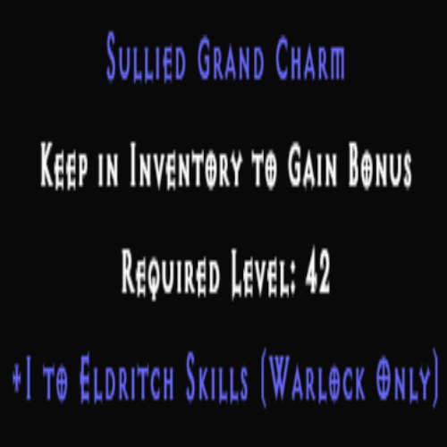 sullied plain item description D2RGEAR