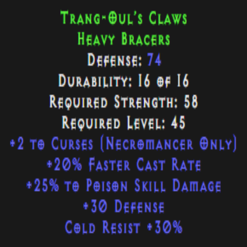 Trang-Oul’s Claws 74 (Gloves)