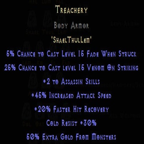Treachery Rune Pack