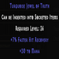 Turquoise Jewel of Truth +20 Mana +7% FHR