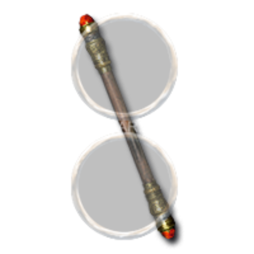 Wand +3 Bone Spear 2 Sockets