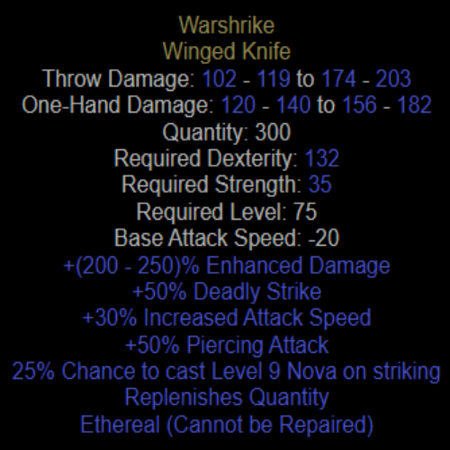 Warshrike Ethereal