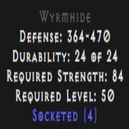 Wyrmhide 4 Sockets