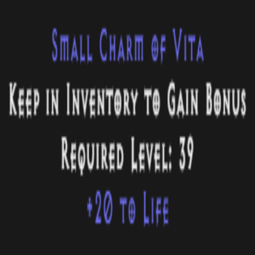 Small Charm of Vita +20 to Life (Quantity: 10)