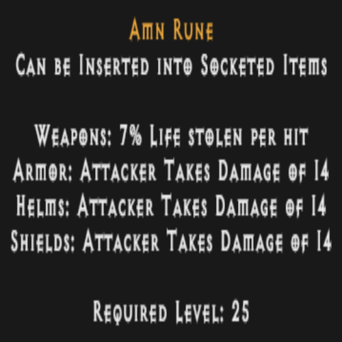 Amn Rune Description