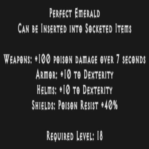 Emerald Description