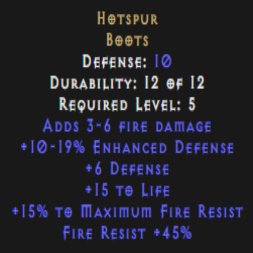 Hotspur Description