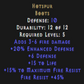 Hotspur 20% ED Description