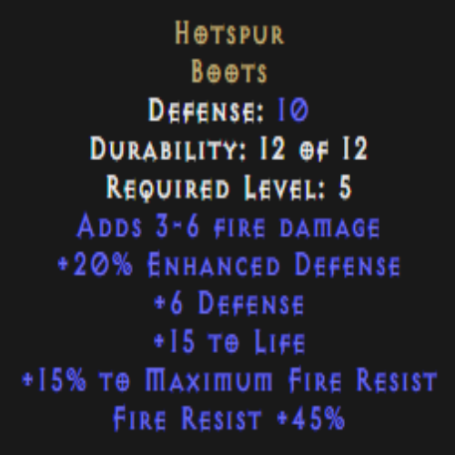 Hotspur 20% ED Description