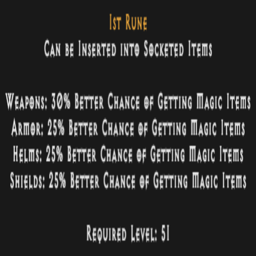Ist Rune Description