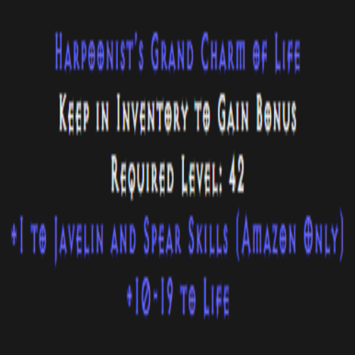 Amazon Javelin & Spear Skiller 10-19 Life Description
